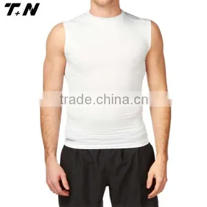 Blank Compression Wear, Compression Vest Men, Rash Vest Sleeveless thumbnail-4
