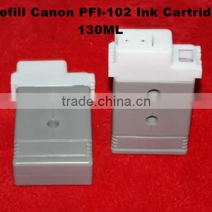 PFI-102 Refillable Ink Cartridges for Canon IPF600, 130ML thumbnail-1
