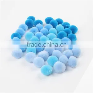 Factory Supply DIY Crafts Blue Series Pompoms Toys for Kids or Wedding Party Decoration thumbnail-4