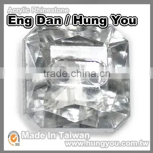 2 Holes Point Back Taiwan Garment Accessories Rhinestone Buttons thumbnail-4