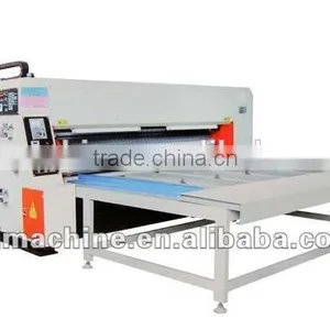[RD-SB910-2000-1] Semi-automatic Chain Feeding 1 Color Printing Slotting Corrugated Carton Box Making Machine thumbnail-3