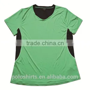 2014 Custom Logo Quick Dry Moisture Wicking Dri Fit Running Shirt for Men & Women thumbnail-1
