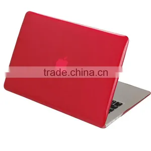 New Fashion Rubber Coating Plastic Smart Cover Case for Macbook Air 13 Inch thumbnail-1