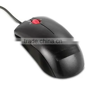 Genuine Black Wired USB Three Button Optical Red Scroll Mouse Part Number: 41U3029, M-MAE119, 41U3030 For Lenovo thumbnail-1