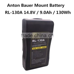 Rolux RL-130A Anton/Bauer Gold Mount Lithium-ion Battery 130Wh 14.8V thumbnail-1