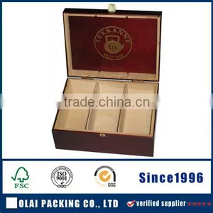 Antique Finish Wooden Coffee Bags Box thumbnail-1