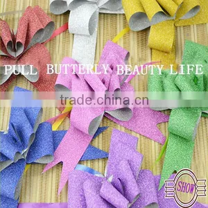 China Yiwu Wholesale Wrapping Garland Pull Flower Ribbon thumbnail-4