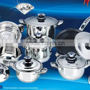 16pcs Swiss Line Stainless Steel Cookware/cooking Sets Wih Low Price thumbnail-4