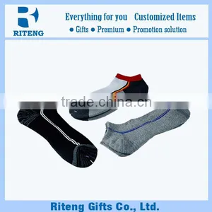 Popular Grey Elite Men Sports no Show Socks thumbnail-1