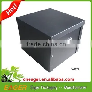 Custom Logo and Design Cardboard Box With Handle thumbnail-2