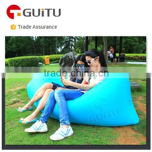 Outdoor Inflatable Lounger Nylon Fabric Beach Lounger Convenient Compression Air Bag Hangout Bean Bag Portable Dream Chair thumbnail-2