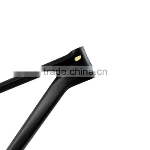 OEM All Size Available 120mm BSA/BB30 Through Axle Carbon 3K/UD Weave Fat Bike Frame thumbnail-5