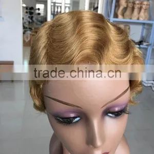 Wholesale Cheap Human Hair Full Lace Wig Indian Hair Wig for Black Women thumbnail-1