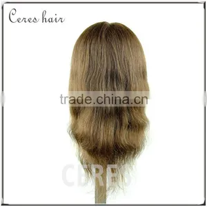 Premium Quality 100% Human Hair Training Head Female Mannequin Head thumbnail-5