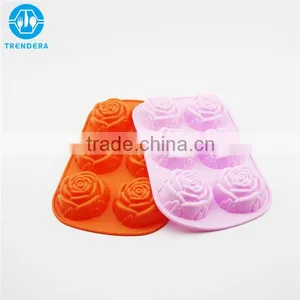 Food Grade Quality Rose Shaped Cake Mold thumbnail-6
