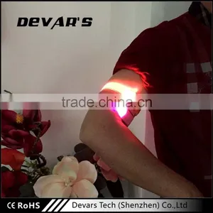 China Factory Stock Sale Led Fitness Led Nylonarmband Flashing Safety Light thumbnail-4