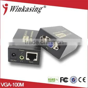Vga Extender 100M VGA+Audio Extender YJS-VGA100M thumbnail-1