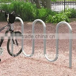 Stainless Steel Wave 5 Bike Racks thumbnail-1