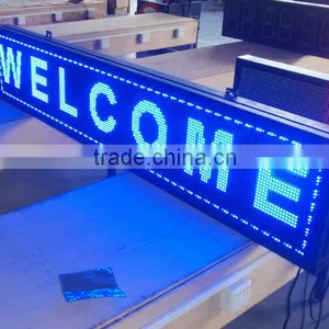 Russian-------outdoor P10 Red Color Message/text Electronic Led Programmable Sign Display Board Scrolling/running Panel thumbnail-1