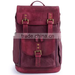 Handmade Vintage Bag Leather Camera Bag for Canon 600d thumbnail-2