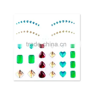 Indian Forehead Bindi Sticker Bollywood Bindi Sticker Self Adhesive Body Tattoo Gift For Women Quality Choice thumbnail-5