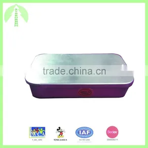 Wholesale Custom Rectangular Tin Can Box With Slide Lid thumbnail-1