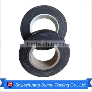 Rubber Adhesive 0.4mm Black Cotton Insulating Tape thumbnail-1