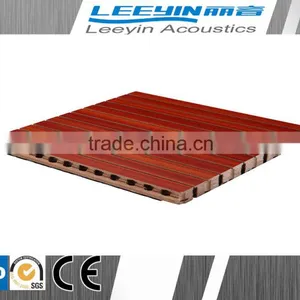 Cheap Wood Grain Groove Acoustic Paneling for Sale thumbnail-4