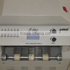 6 Zones SMT Soldering Machine, Infrared Reflow Oven , LED Soldering Machine,puhui T-961 thumbnail-2