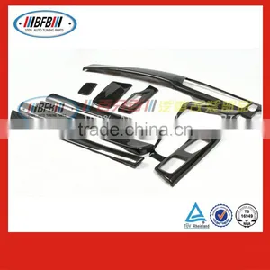 Black Carbon Interior Trims FOR BMW F10 F18 5 Series 2014 2015 Auto Interior Accessories thumbnail-1
