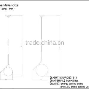 Global Round Metal Simple High Quality Chandelier Ceiling Lamp Ceiling Light thumbnail-5