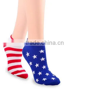 Terry Ankle American Flag Socks thumbnail-1