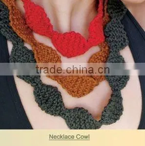 Hand Crochet Necklace Cowl thumbnail-1