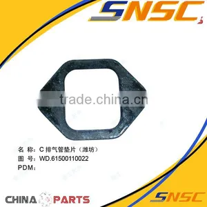 Exhaust Pipe Gaskets for Weichai Engine Parts Construction Machinery Parts WD.61500110022 Exhaust Pipe Gaskets thumbnail-1