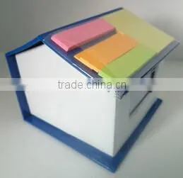 Stationery Set House Shaped Holder Loose Sheet Memo Pad thumbnail-4