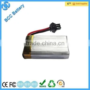 DFD F182 F183 HBC Quadcopter Spare Part 7.4V 650mAh 25C Battery thumbnail-1