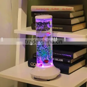 Voice Control LED Pretty Fish Tank Wireless Bluetooth Speaker With Radio thumbnail-6
