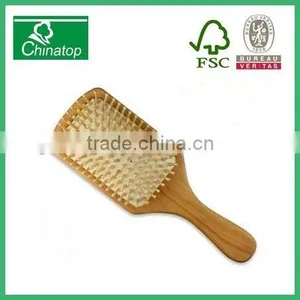 BIG Woodenbig Hair Comb Vent Brush Hair Keratin Care and Beauty Spa Massage Comb thumbnail-1