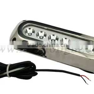 DC8-28V Multi Voltage 18W LED Boat Lights Waterproof IP68 Underwater Boat Light LED Yacht Light 5colors Fish Tanks Underwater Li thumbnail-3