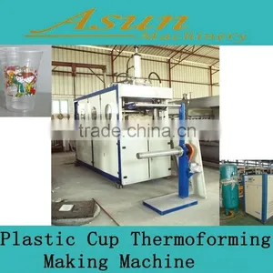 Plastic Plates and Cups Making Machine Coffee/tea Cup Making Machine With Price thumbnail-1