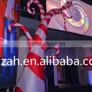 Inflatable Candy Tree Column for Christmas Decoration thumbnail-2