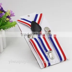 Stripe Suspenders For Boys Girls Clip-on Elastic Braces Kids Baby Striped Suspenders Children Accessories 14 Colors 2.5*65cm thumbnail-4