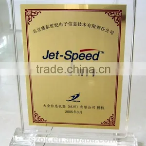 Clear Acrylic Certificate Holder Wholesale thumbnail-1