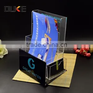 Good Quality Best Selling Clear Acrylic Brochure Holder thumbnail-4