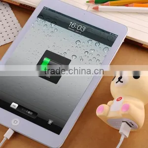 External Battery Charger Led Light Lipstick New Popular Power Bank Charger 5200mah Cell Phone Battery thumbnail-1