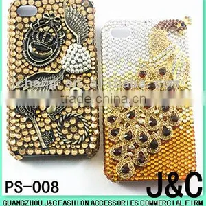 Cell Phone Rhinestone Colorful Decorative Case thumbnail-1