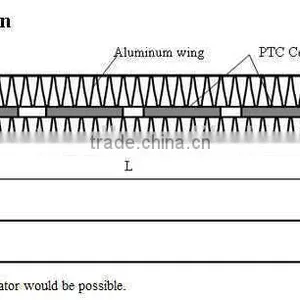 Aluminum Wing PTC Thermal Heating Element thumbnail-3
