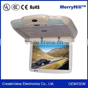 USB SD Multimedia Player 10/12/15/17/18.5/19/22 Inch Roof Mount Bus TV Monitor Touch Screen thumbnail-1