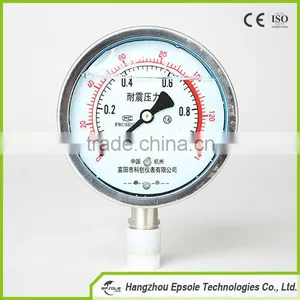 Electro Contact Pressure Gauge With Flange thumbnail-3