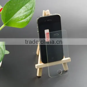 GXS Wholesale 99% High Transparency Clear Tempered Glass Screen Protector for Iphone 4 thumbnail-2